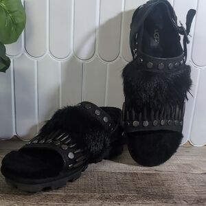 UGG Black Women's Sandals Size 6.5